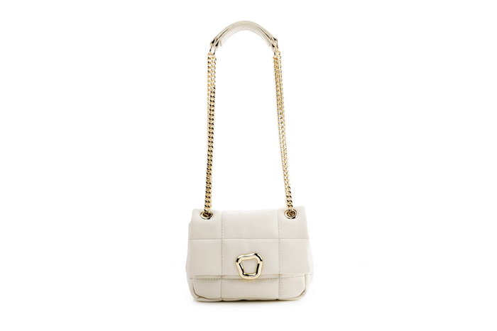 Vince Camuto Bolso Bandolera Crema